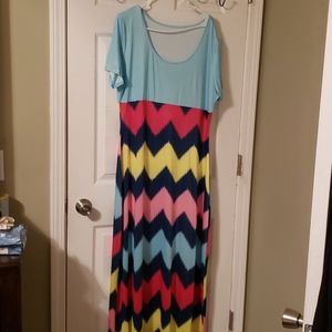 Long maxi dress